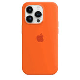 Husa Silicon pentru iPhone 15 Pro Max, Orange MOFT
